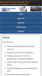 Mobile Screenshot of essentialaccountingservices.com